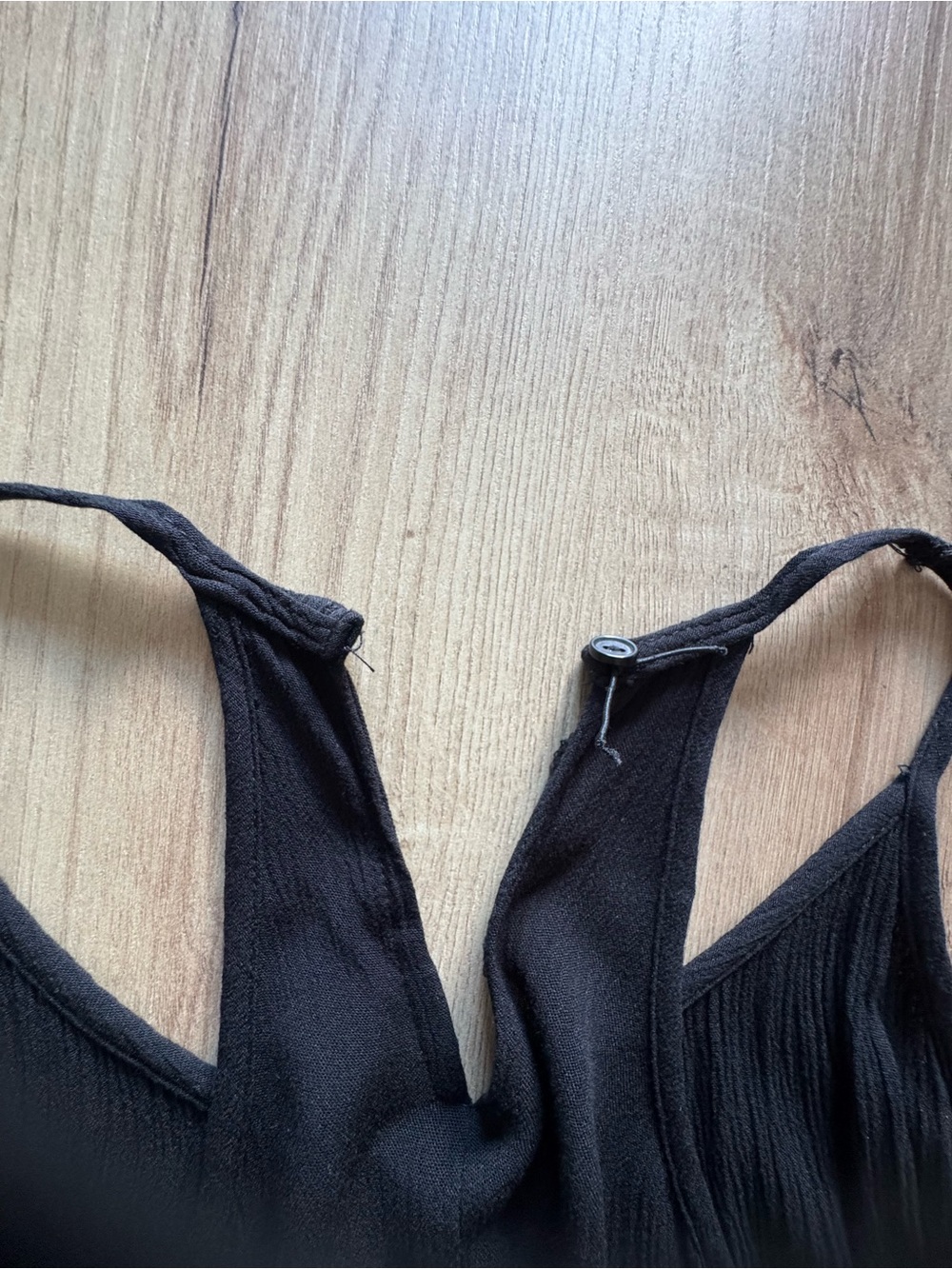 Mossimo Supply Co. Black Lace-Hem Swing Cami - Picture 5 of 8